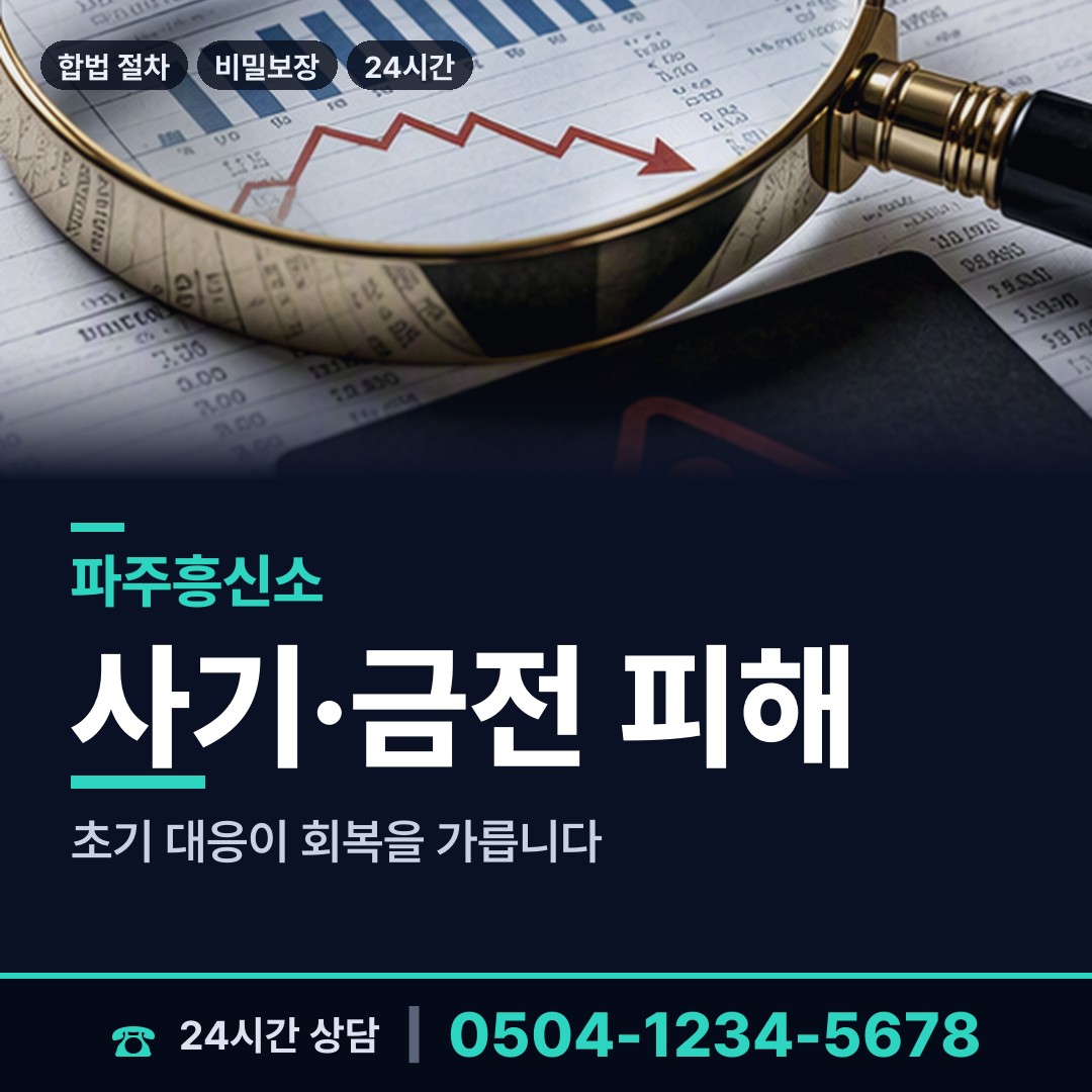 파주 장단면 탐정사무소 상담 안내